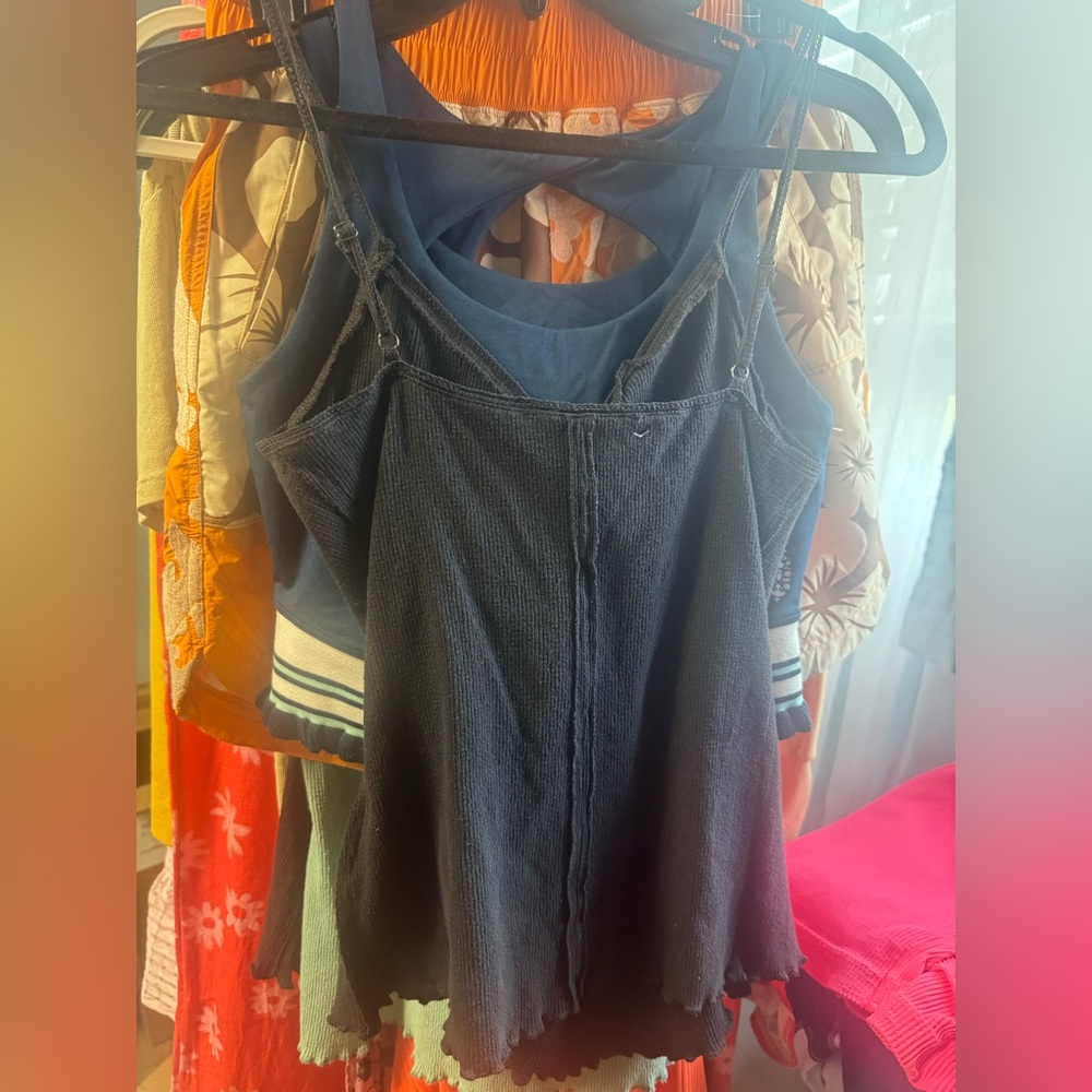 We The Free Oh Honey Cami - Black NWOT Retail $38 - Picture 5 of 8